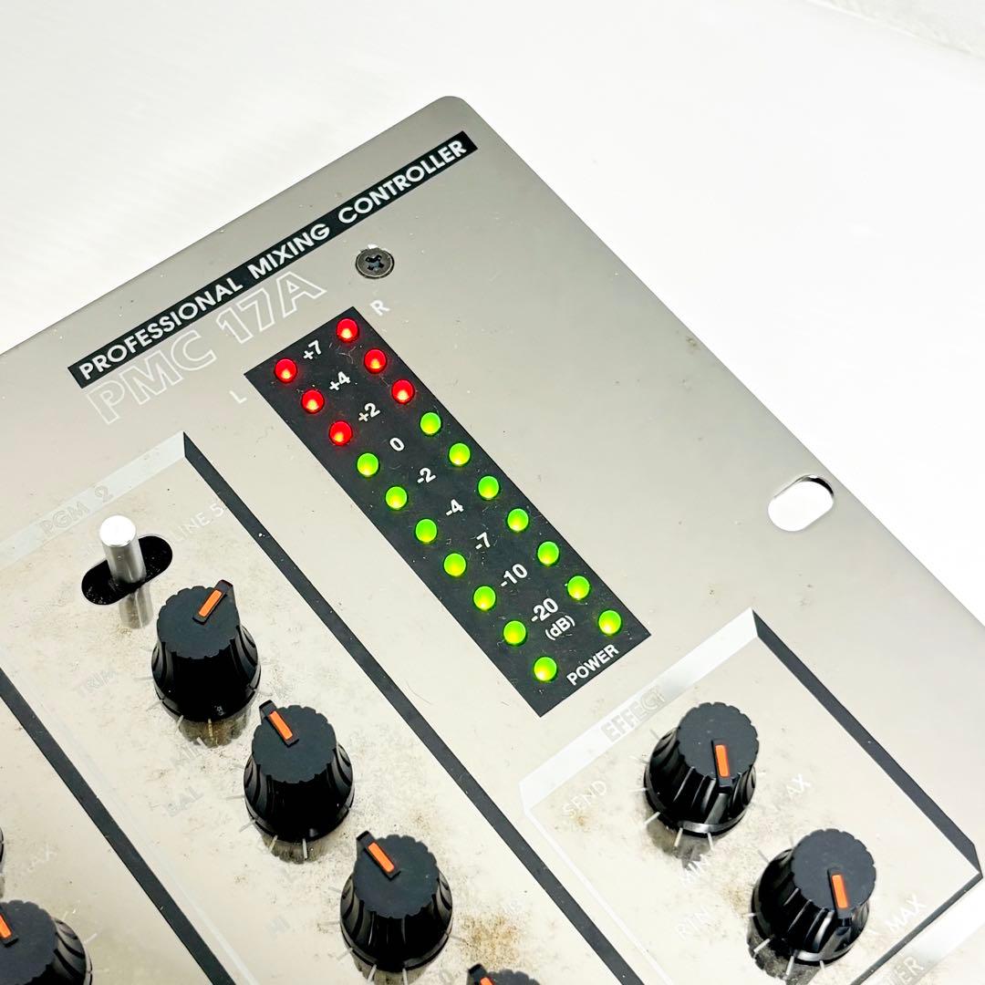 希少動作品 Vestax 3ch DJミキサー PMC-17A ベスタクス