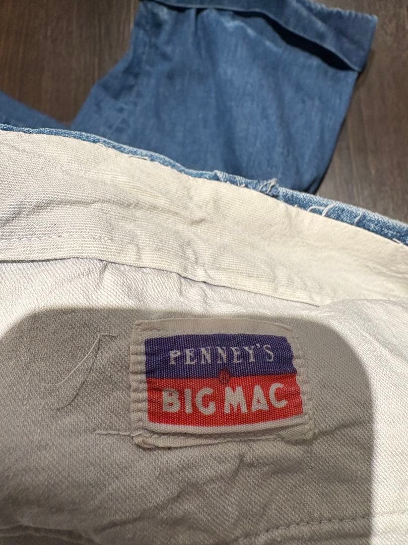 BIGMAC ペインターパンツ デニムパンツ 古着 50s 60s