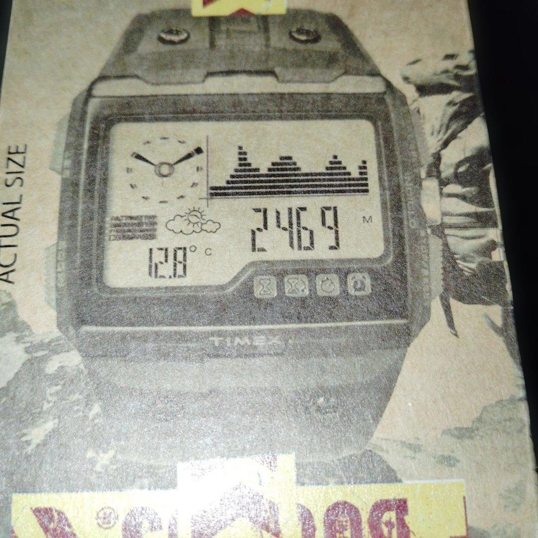 TIMEX デジタル腕時計 オレンジTIMEX Expedition WS4TM