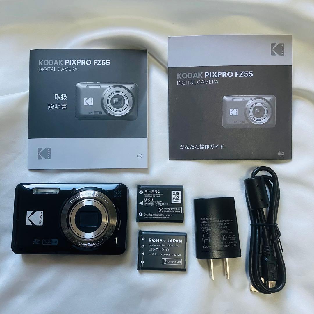 Kodak コダック PIXPRO FZ55 デジタルカメラ デジカメ ブラック