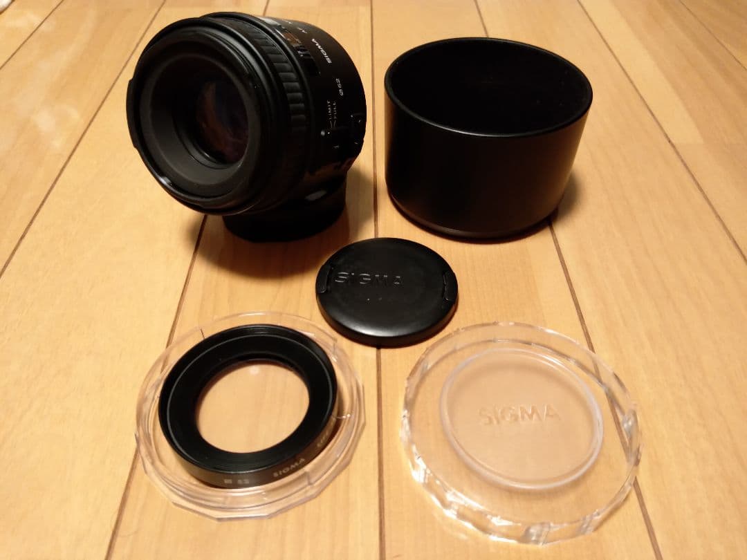 SIGMA AF MACRO 90mm 1:2.8 EF用 クローズアップ付き