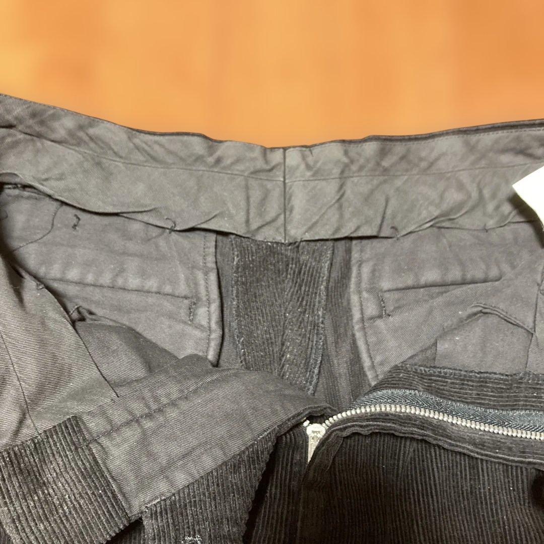 comme des garcons homme黒コーデュロイ 田中オム 1993