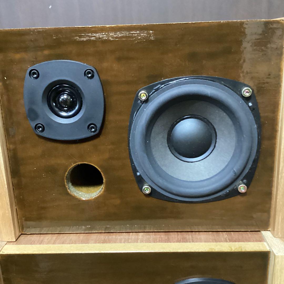 10㎝2way自作スピーカー　ネット付ければボーズ121ライク