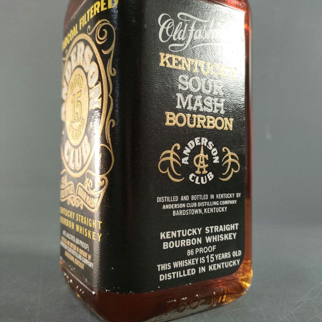 A1334-9/アンダーソンクラブ 15年/ANDERSONCLUB/ウイスキー