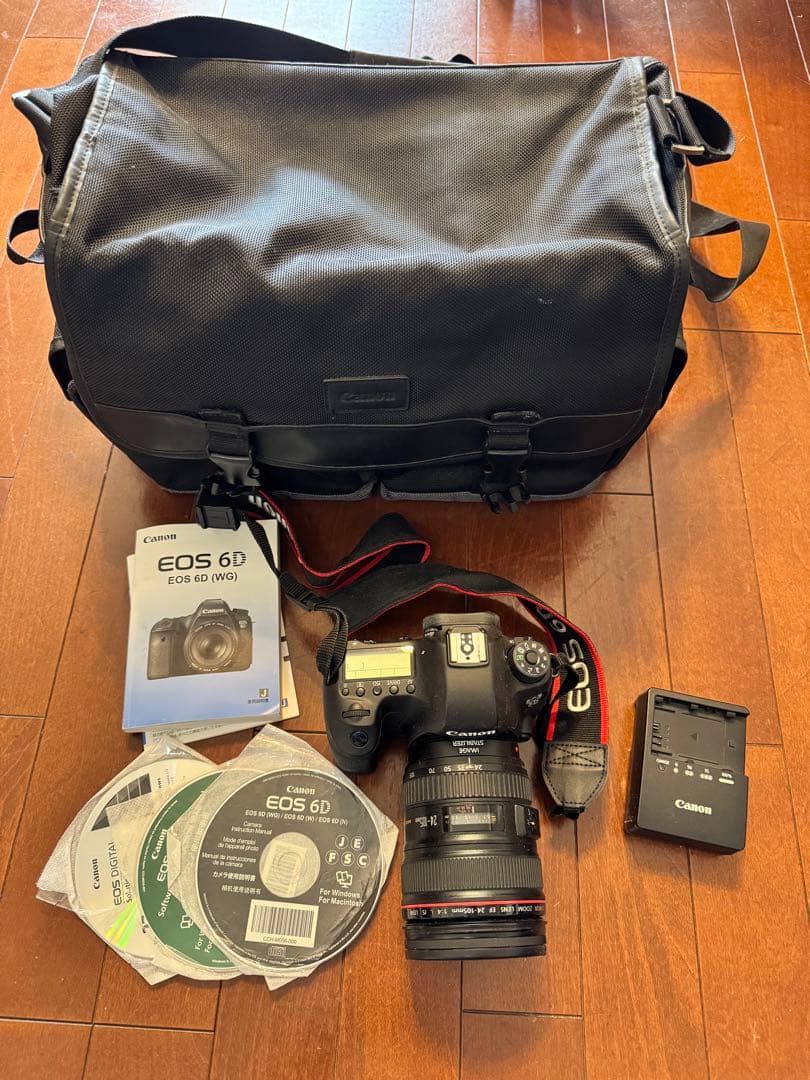 Canon EOS 6D デジタル一眼レフカメラ、バック付き