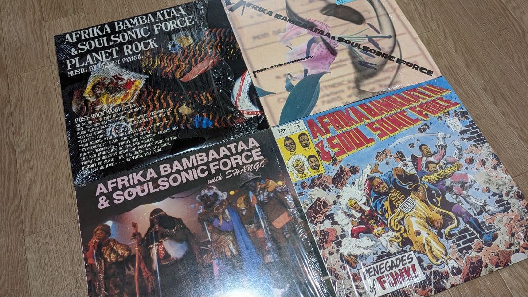 アフリカ・バンバータ レコード コレクション18枚