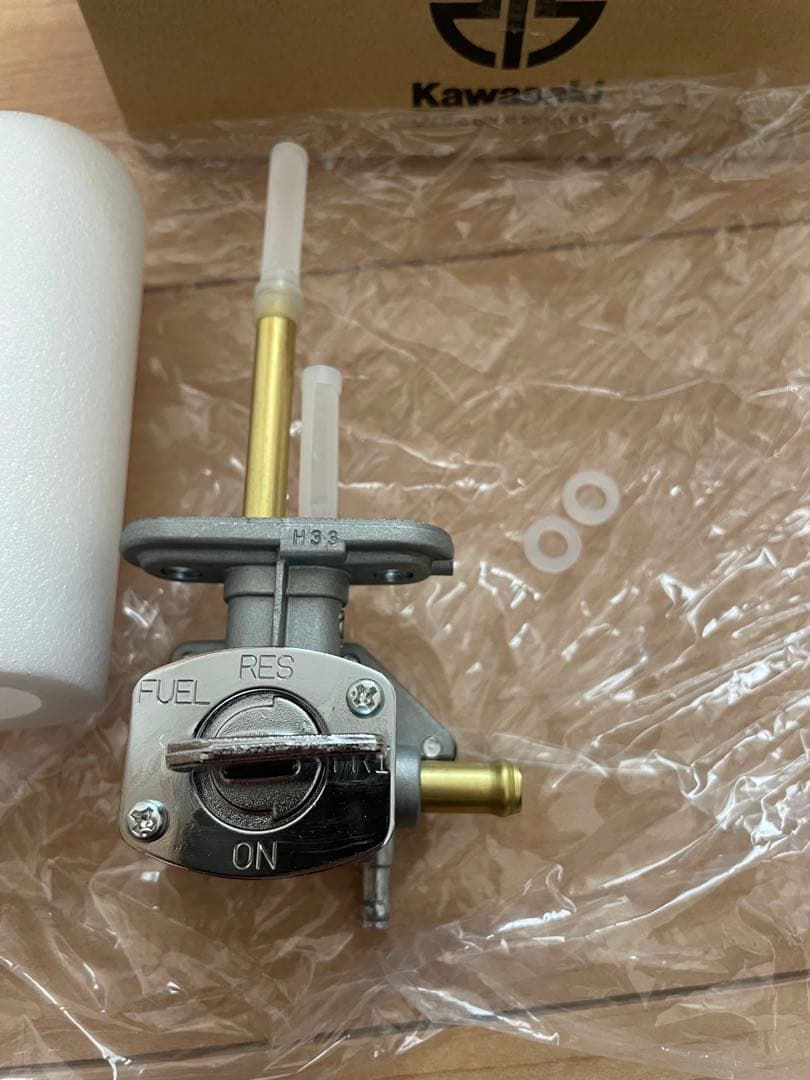 カワサキ純正新品 ゼファー1100 燃料コック　ワッシャーセット