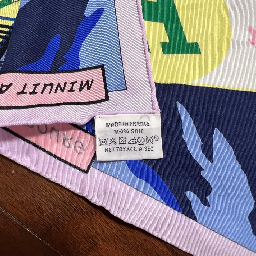 エルメス カレ70 ピンク パープル