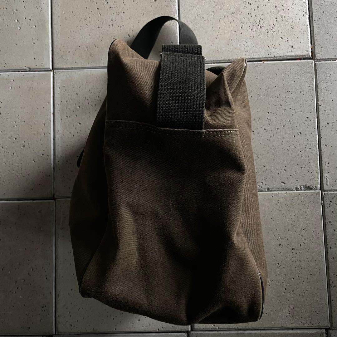 【1980s デカオム】コムデギャルソン オム キャンバス ビッグ バッグ