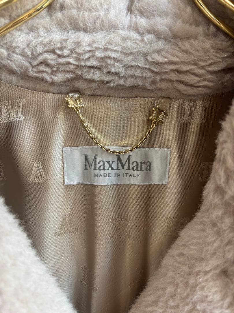 MaxMara NEWABAVO テディベア ケープSM