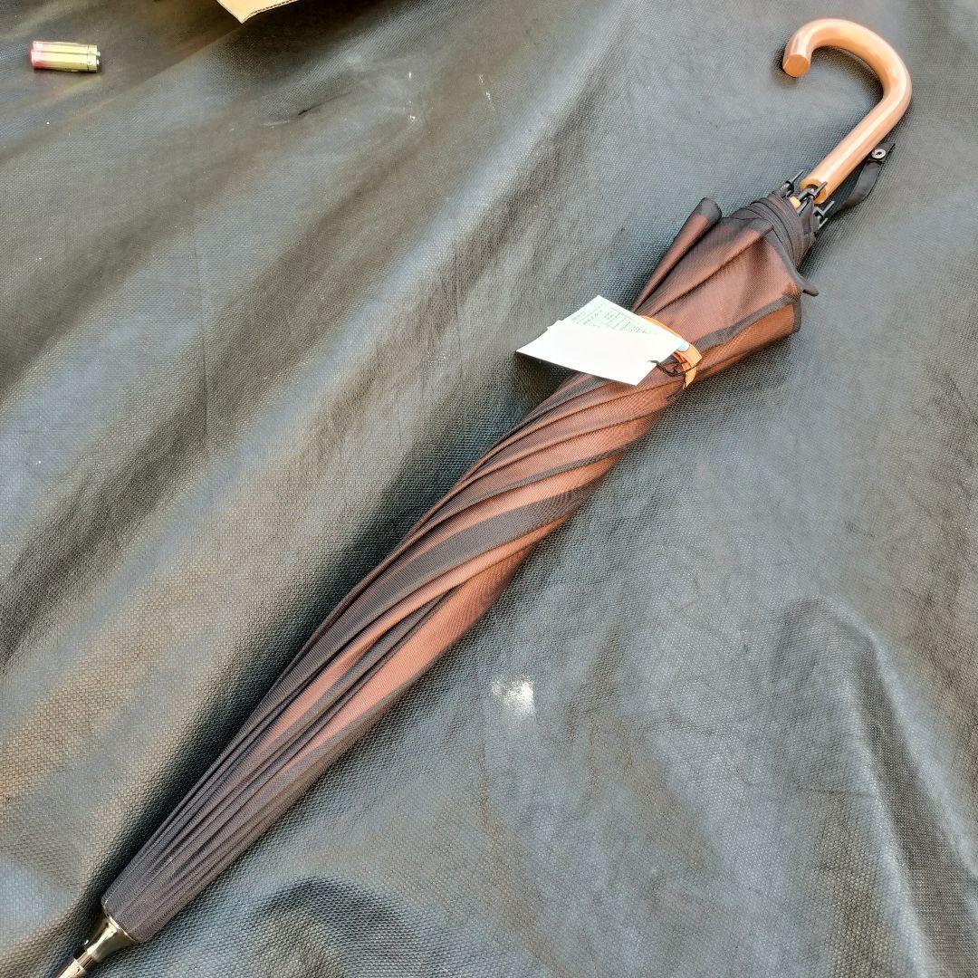 新品未使用 丸安洋傘 サイレントアンブレラ オレンジ