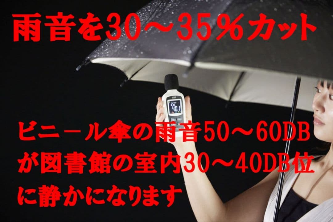 新品未使用 丸安洋傘 サイレントアンブレラ オレンジ