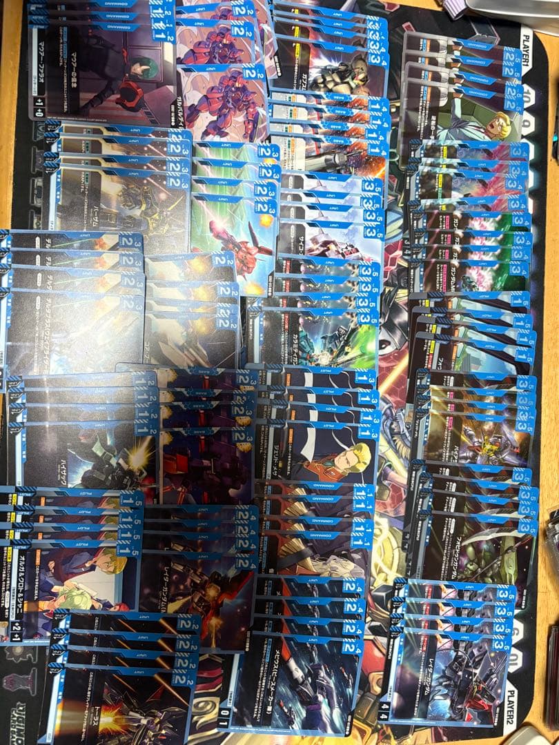 ガンダムカードゲーム　2弾　R以下4コン　全色