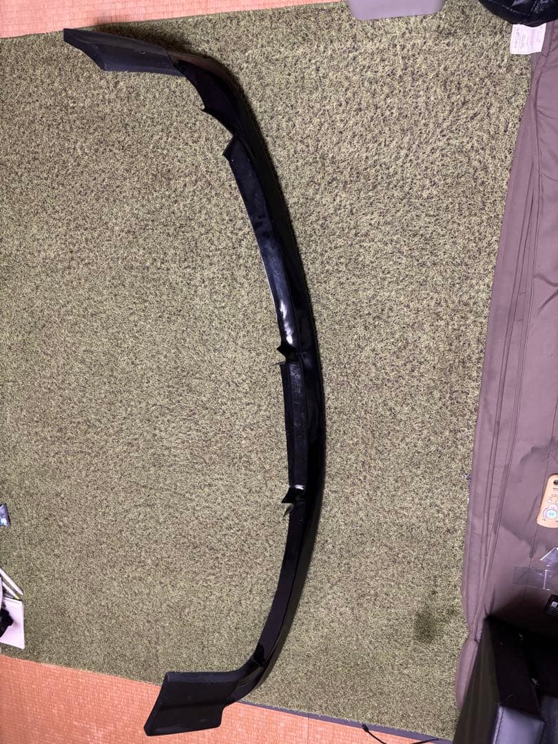 20クラウンロイヤルサルーン黒　フロントスポイラー