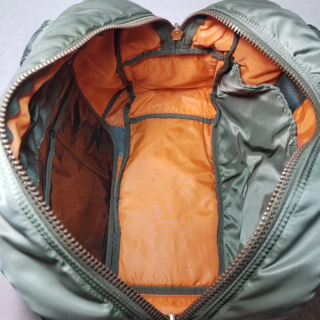 廃盤　美品　PORTER タンカー ダッフルバッグ カーキ セージグリーン　L