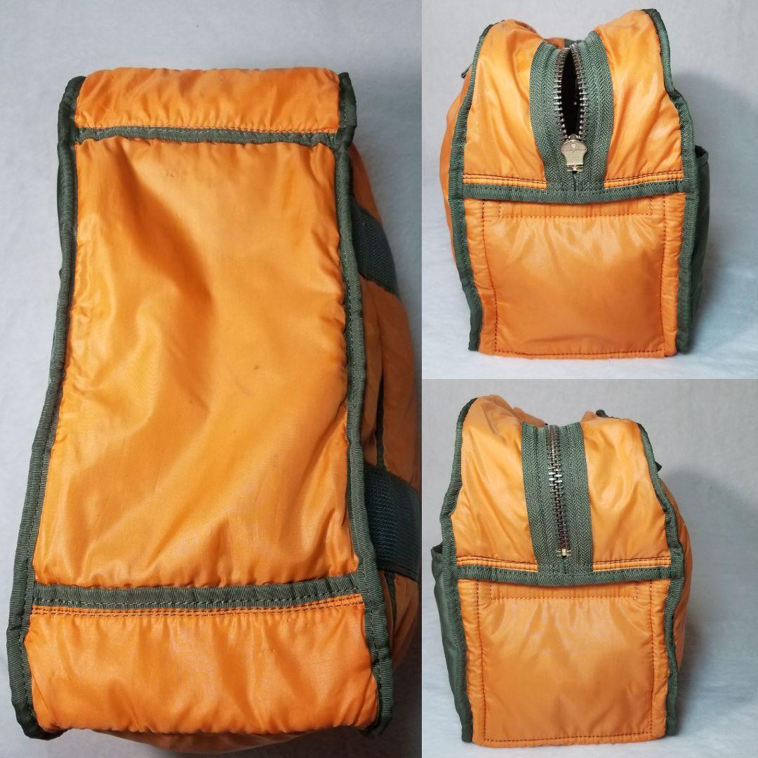 廃盤　美品　PORTER タンカー ダッフルバッグ カーキ セージグリーン　L