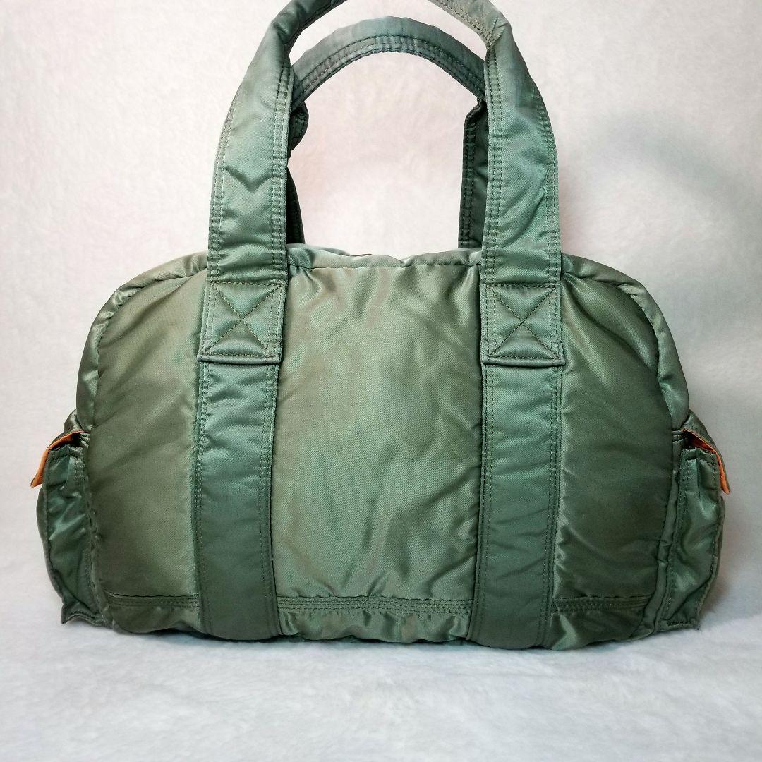 廃盤　美品　PORTER タンカー ダッフルバッグ カーキ セージグリーン　L