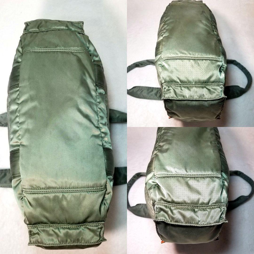 廃盤　美品　PORTER タンカー ダッフルバッグ カーキ セージグリーン　L