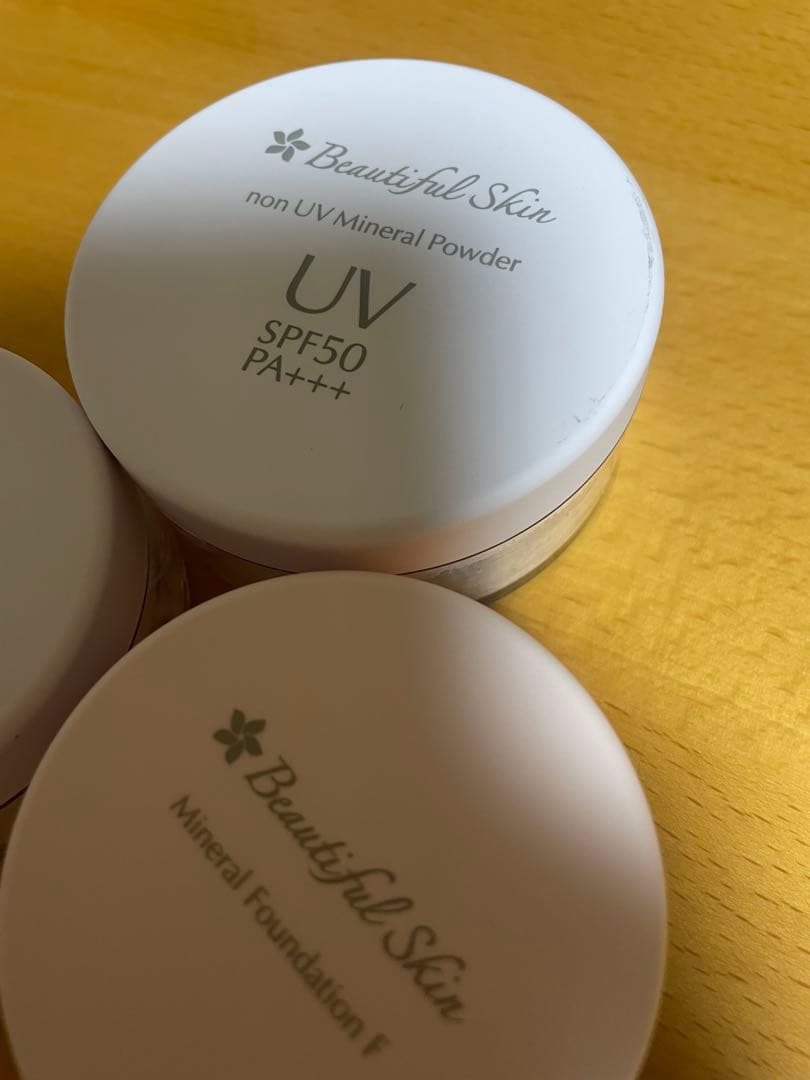 新品ビューティフルスキン　ミネラルプライマー、ファンデーション・ノンUVパウダー