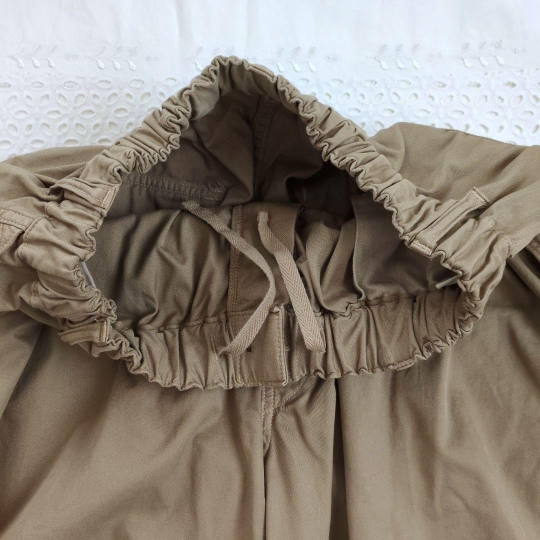 【美品】ハーベスティ　オーバーパンツ　60/2ギャバ　ワイドパンツ