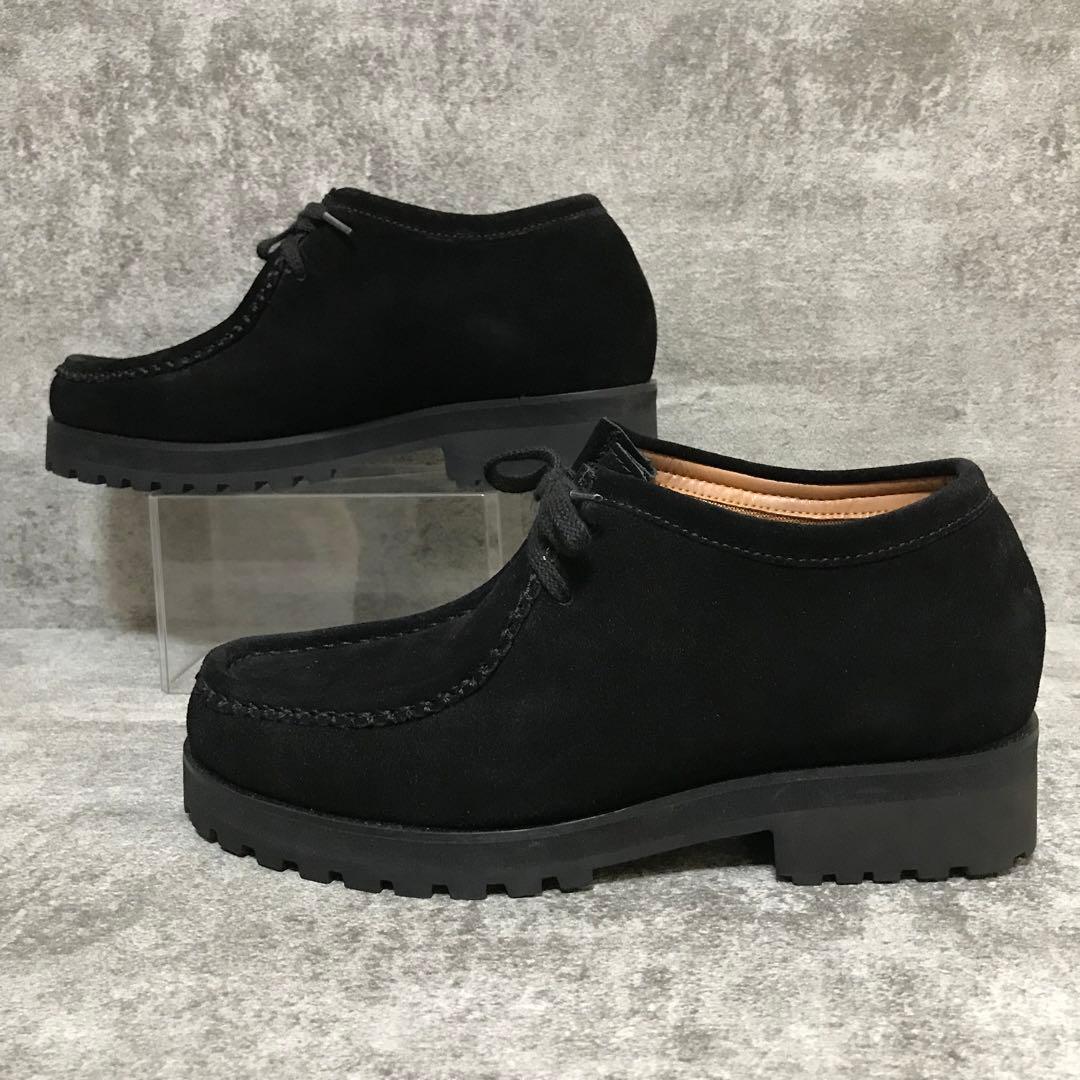 【ほぼ未使用】SHIUN スウェード レザー モカシンシューズ Sサイズ