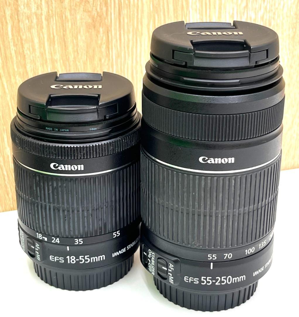 美品　EOS　Kiss X7 ダブルズームキット キャノン