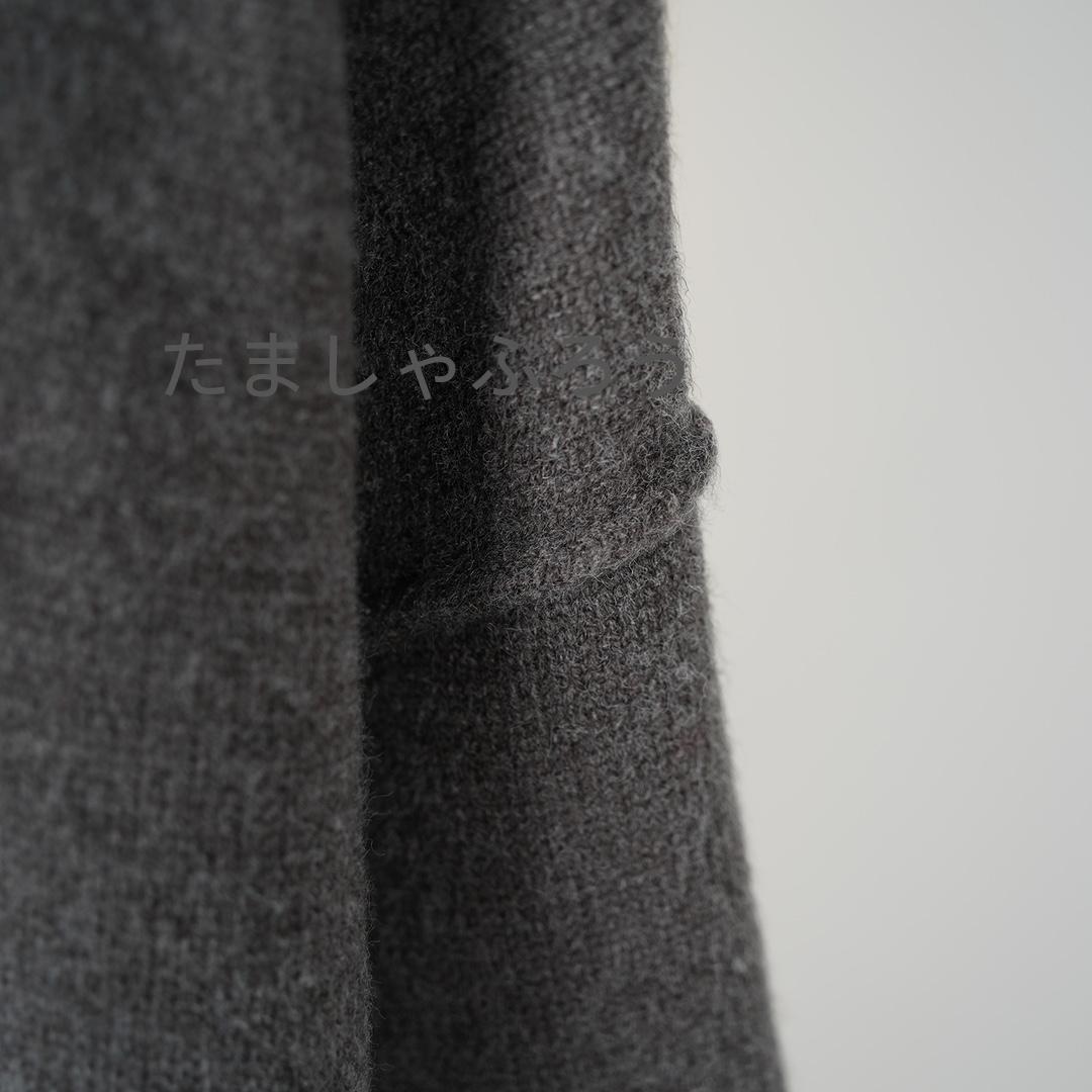 AMI PARIS ハート刺繍 クルーネックニットセーター 秋冬 ユニセックス