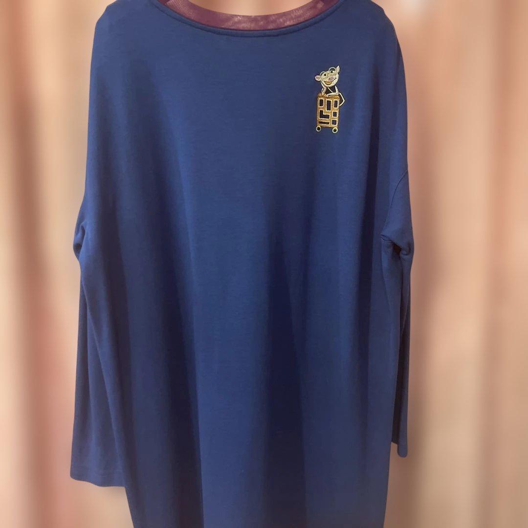 OLLEBOREBLAアルベロベロ長袖プリントチュニックカットソー