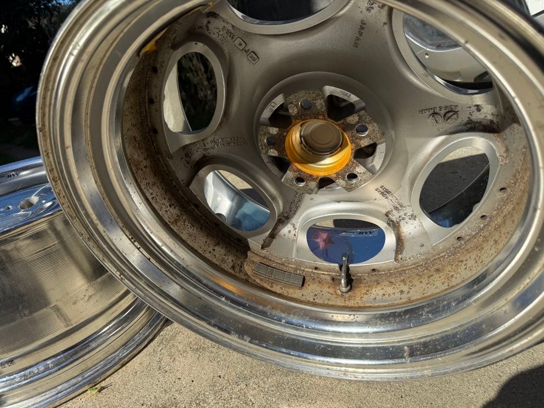 ディッシュ系深リム AME シャレン 17インチ