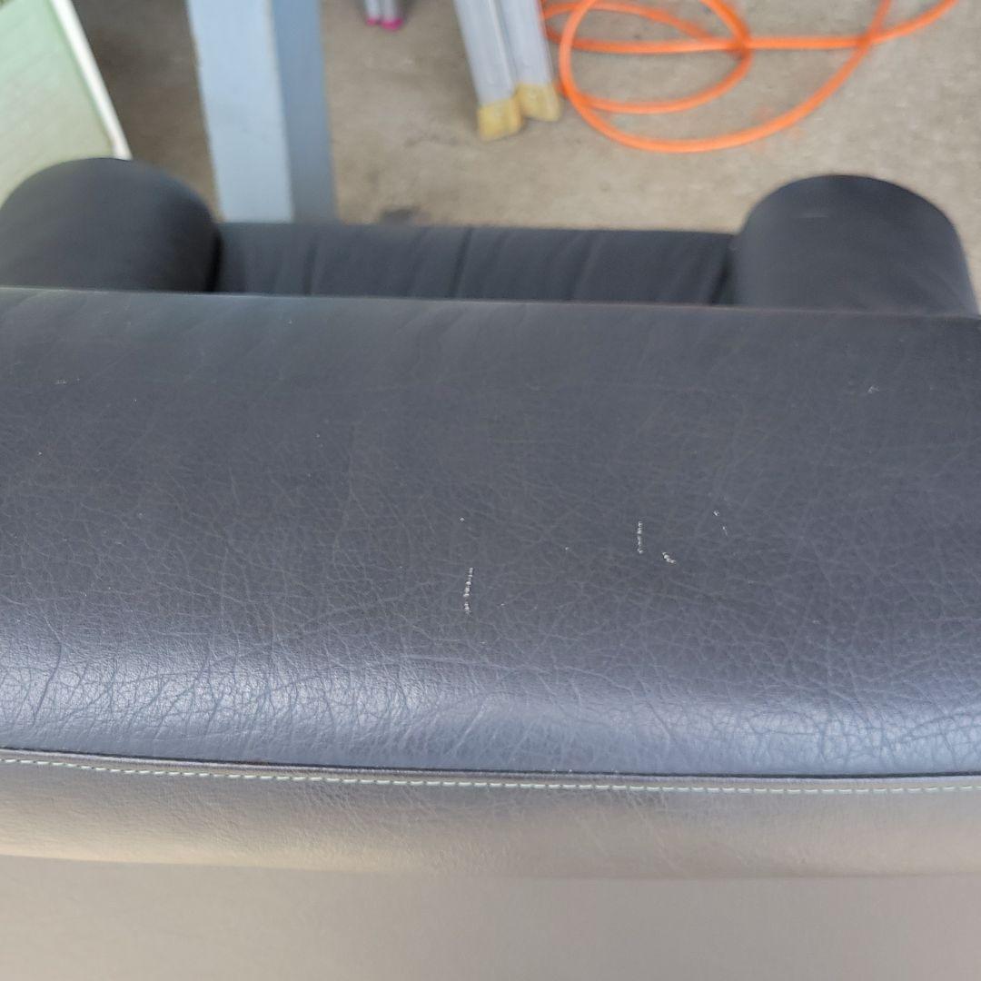 本革仕様 一人掛けソファ ダイニングチェア