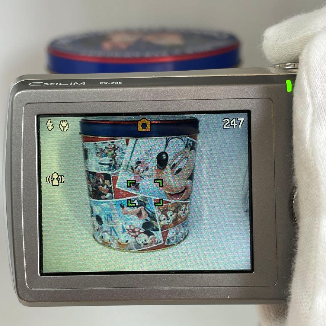 実写美⭕️良品【動作確認済み】CASIO EXILIM EX-Z35 シルバー