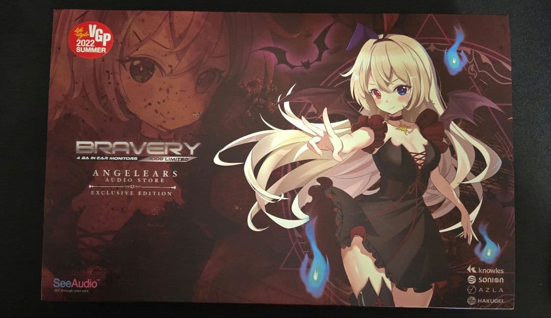 Seeaudio Bravery AE Blue 有線イヤホン