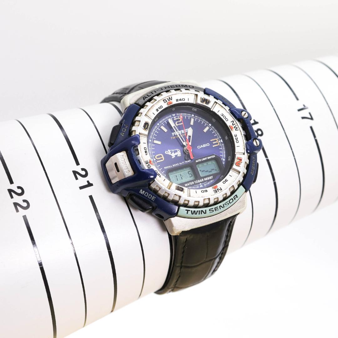 稼働 CASIO PROTREK 腕時計 デジタル PRT-70WFJ 1249