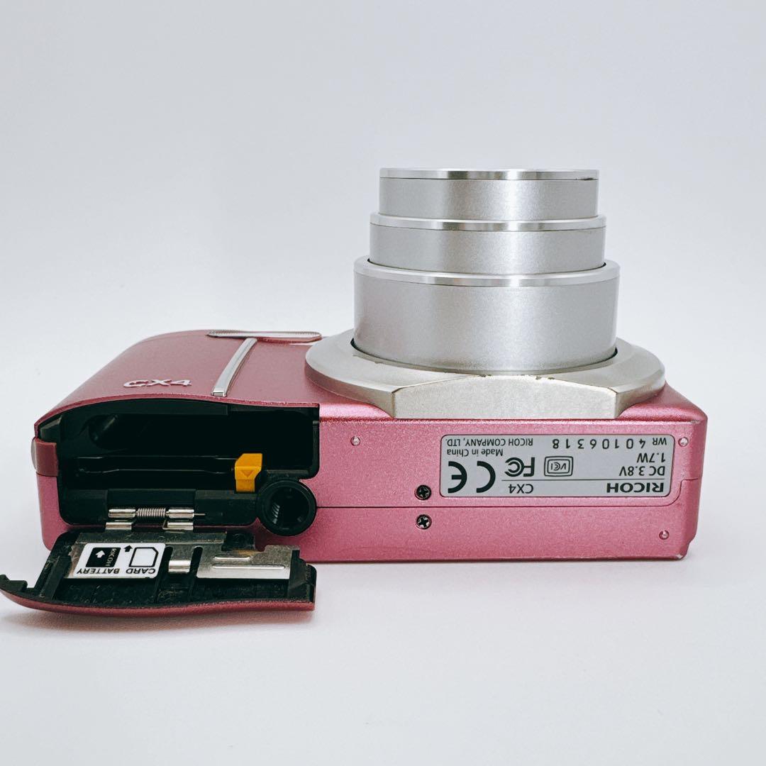 RICOH CX4 ピンク デジタルカメラ 本体