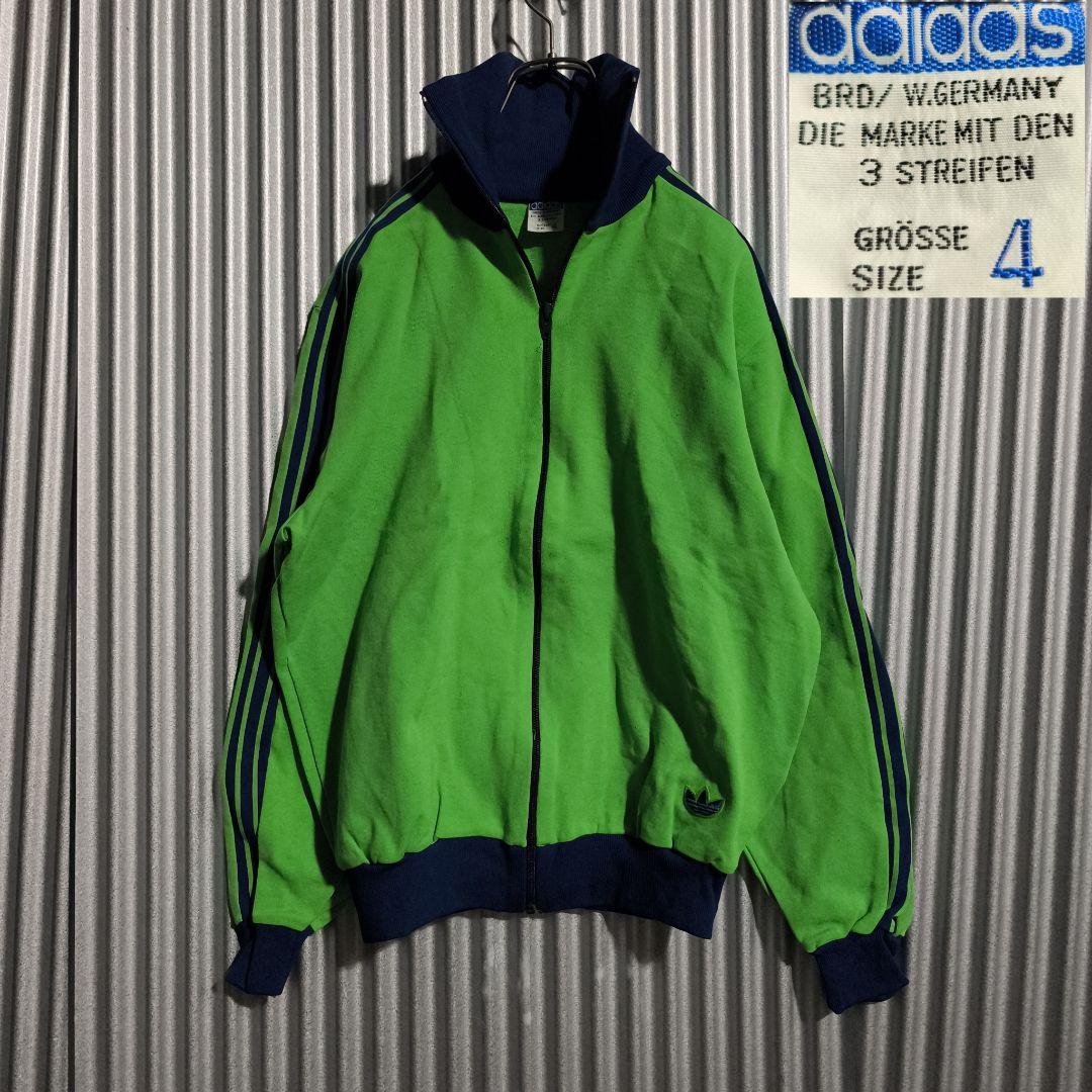 70's 80's adidas トラックジャケット ジャージ 下トレフォイル