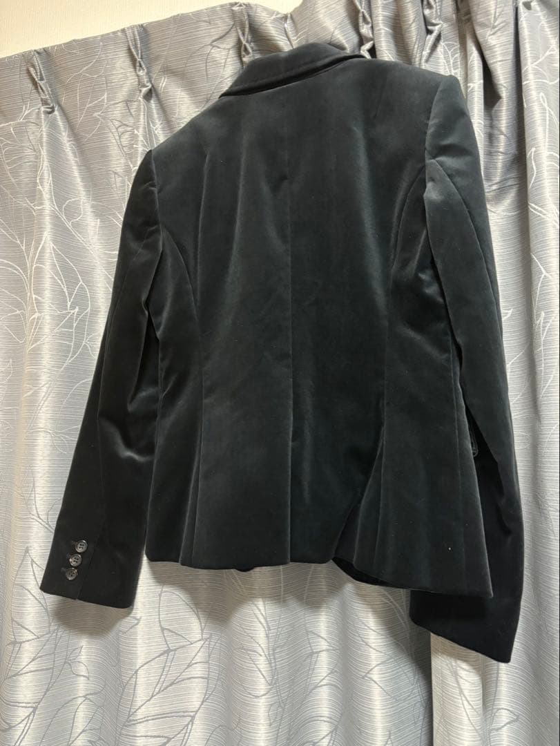 【新品タグ付】定価7万 バーバリーロンドン ベロア ジャケット 40 三陽商会