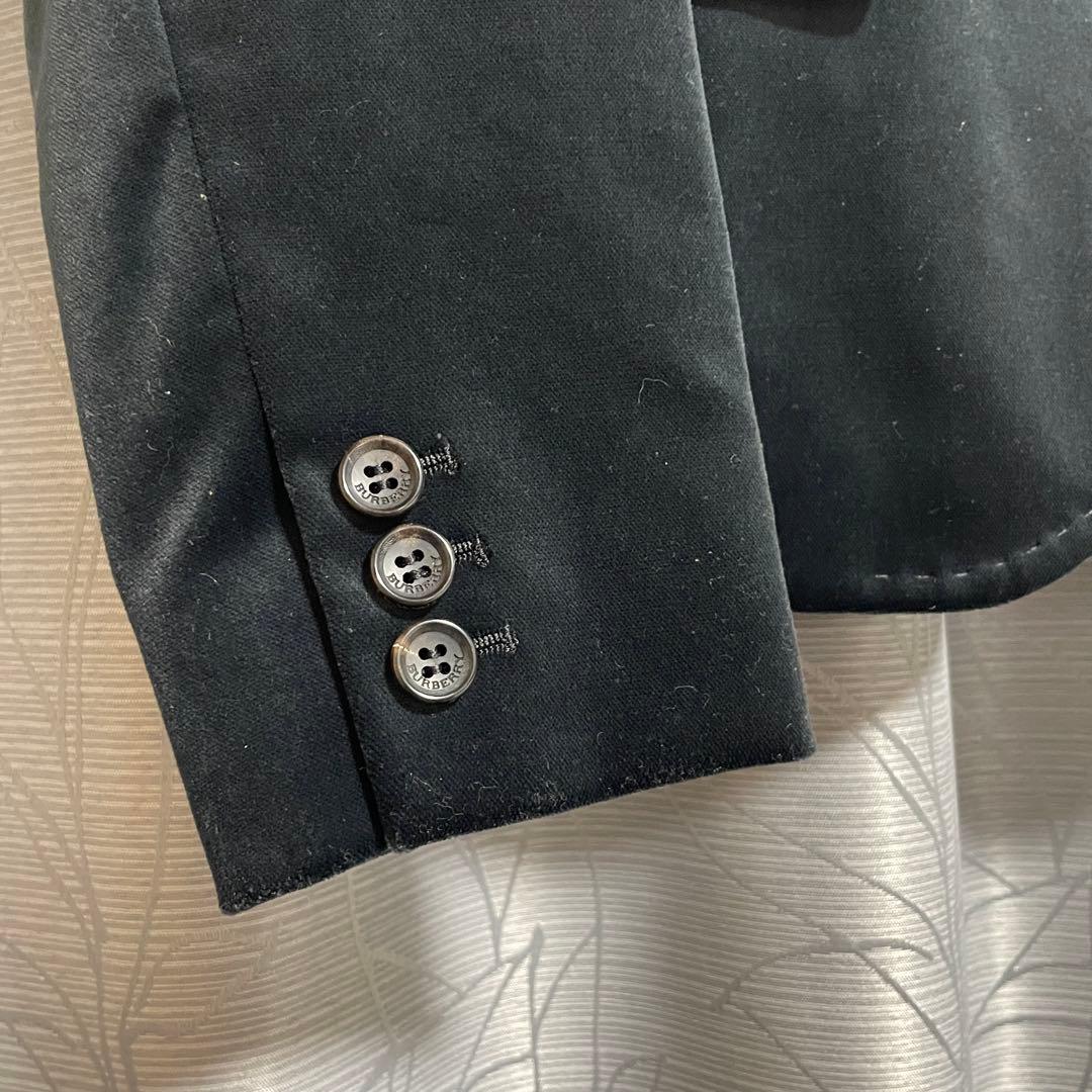 【新品タグ付】定価7万 バーバリーロンドン ベロア ジャケット 40 三陽商会