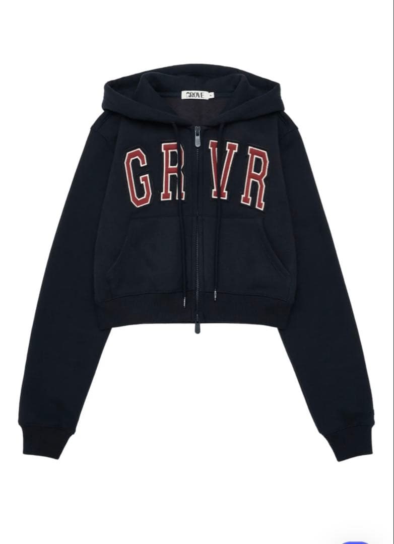 GROVE GRVR フーディー ネイビー 韓国