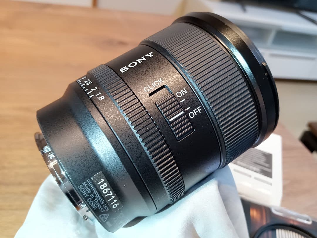【高品位レンズフィルター付き】新品級 SONY FE 20mm F1.8 G