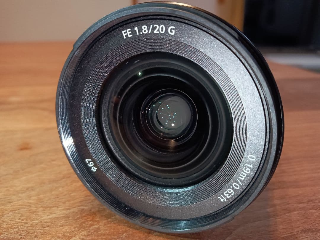 【高品位レンズフィルター付き】新品級 SONY FE 20mm F1.8 G