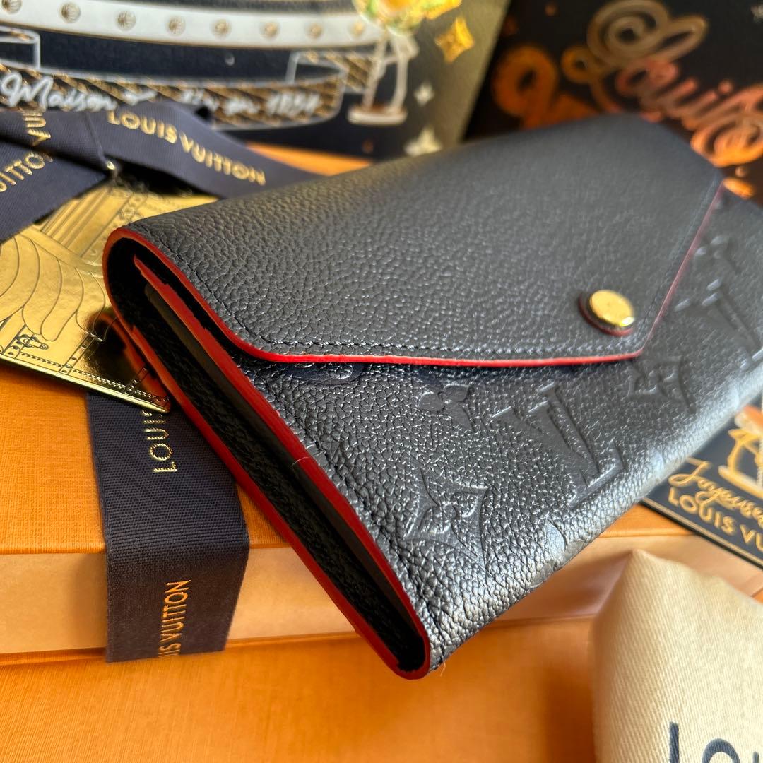 新品✨LOUIS VUITTON アンプラント　ポルトフォイユ ・サラ