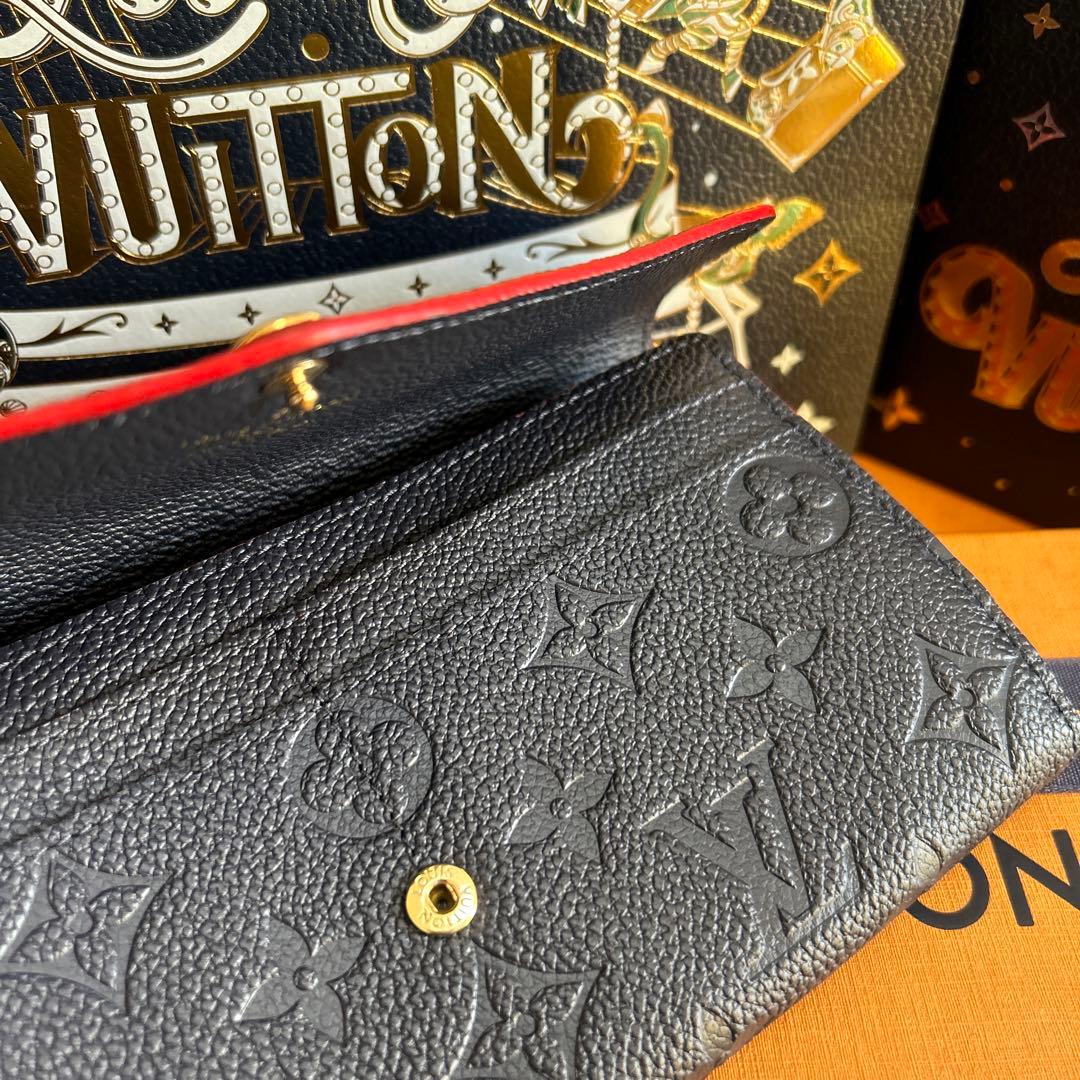 新品✨LOUIS VUITTON アンプラント　ポルトフォイユ ・サラ