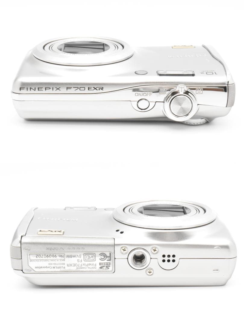 FUJIFILM FinePix F70 EXR シルバー コンデジ
