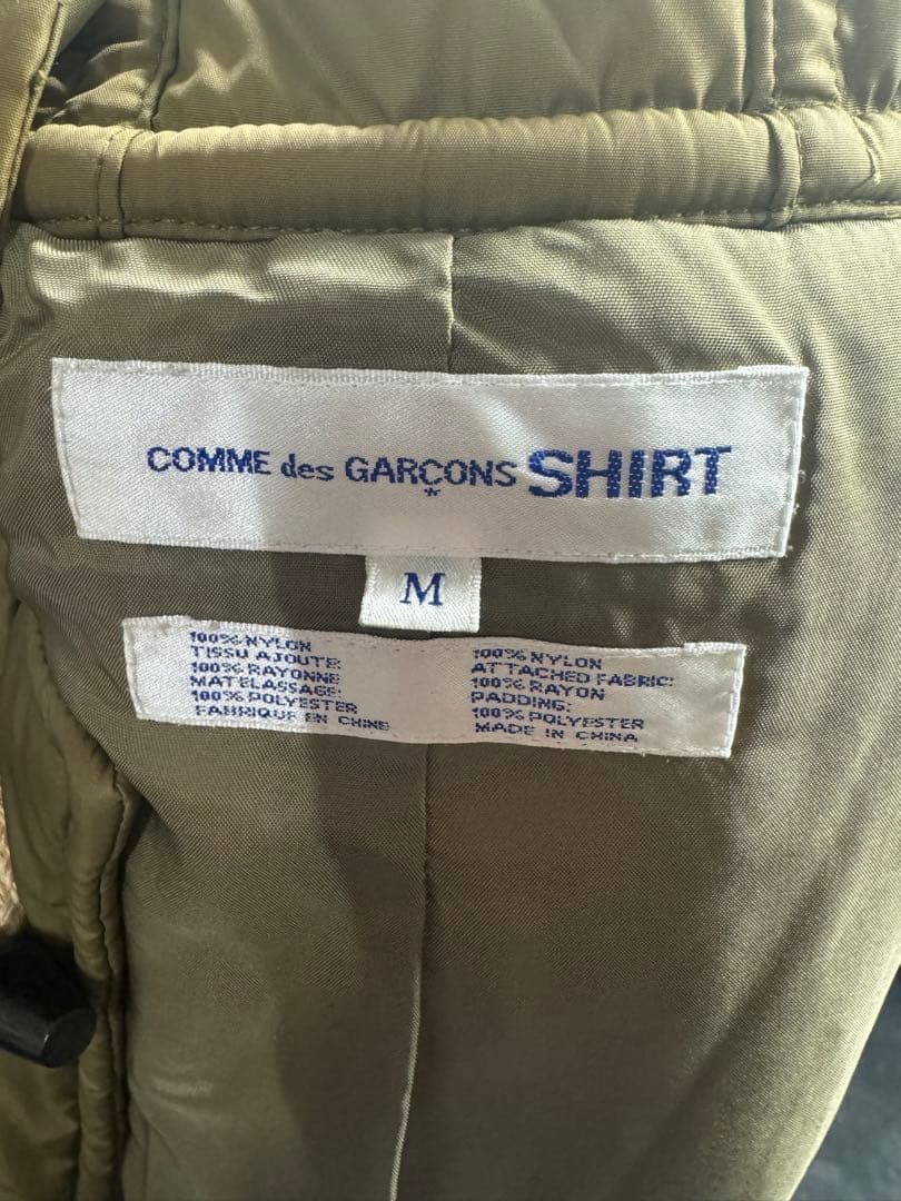 コムデギャルソン　カーキ コート