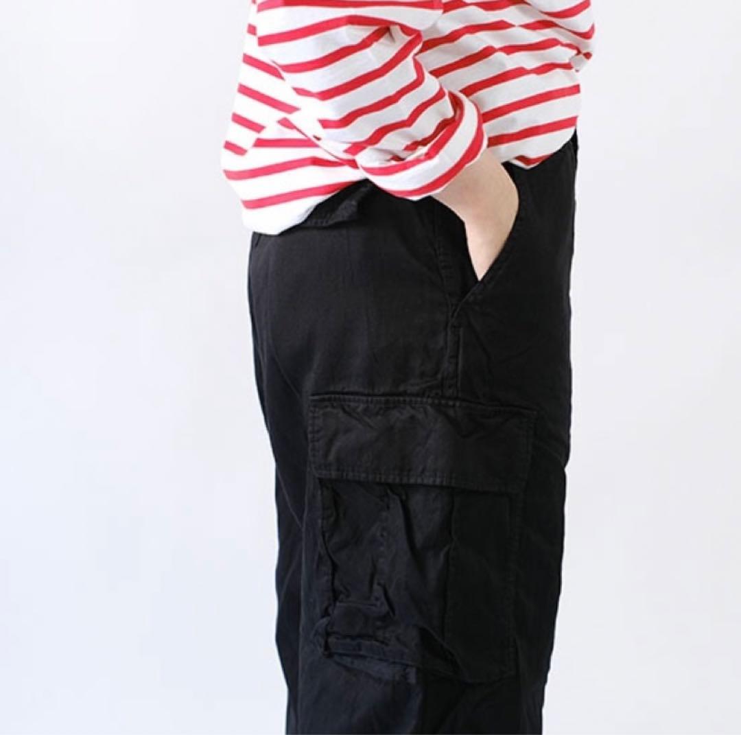 ヴェリテクール VC-2522 カーゴパンツ M ブラック