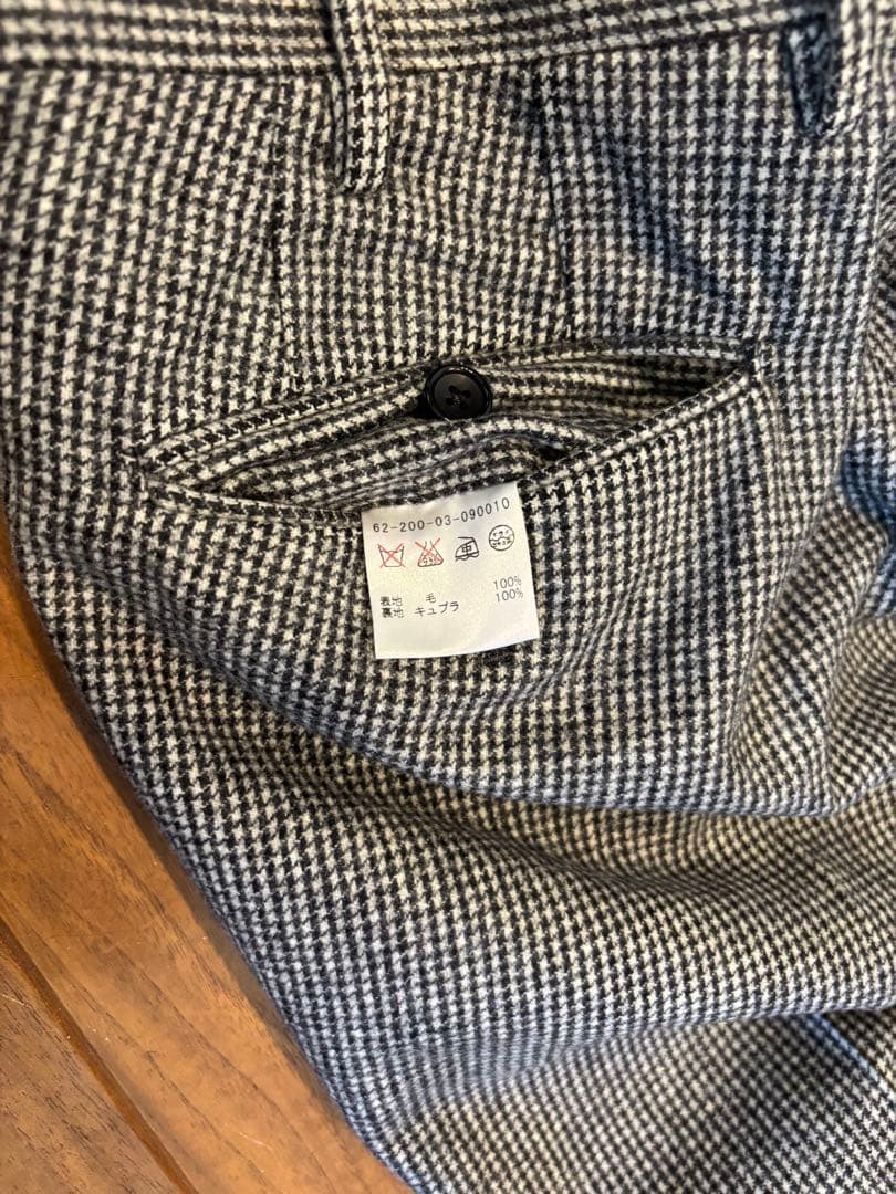 エストネーション　千鳥格子　3ピーススーツ