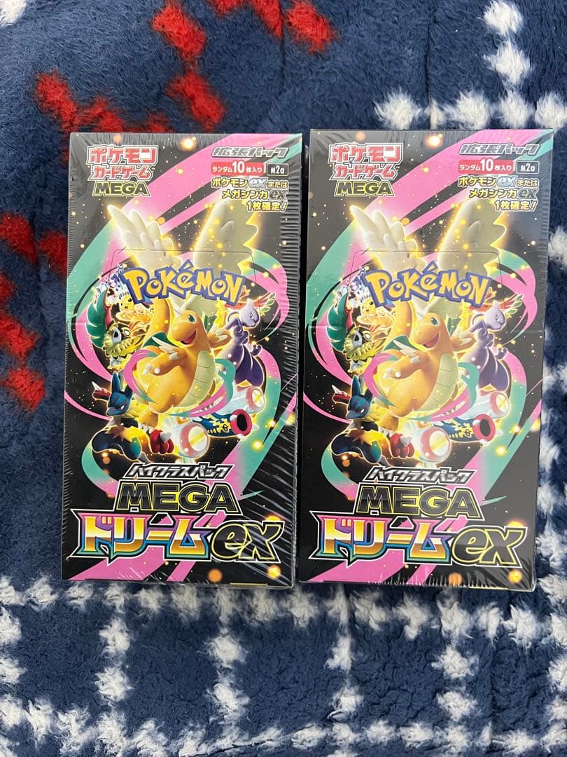 ポケモンカード　メガドリームEX BOX シュリンク付き