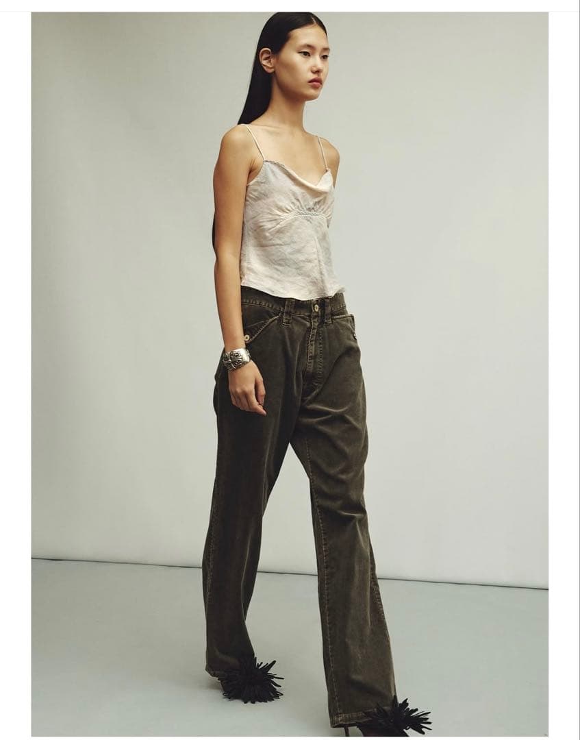 fumika uchida Corduroy Straight Pants 新品