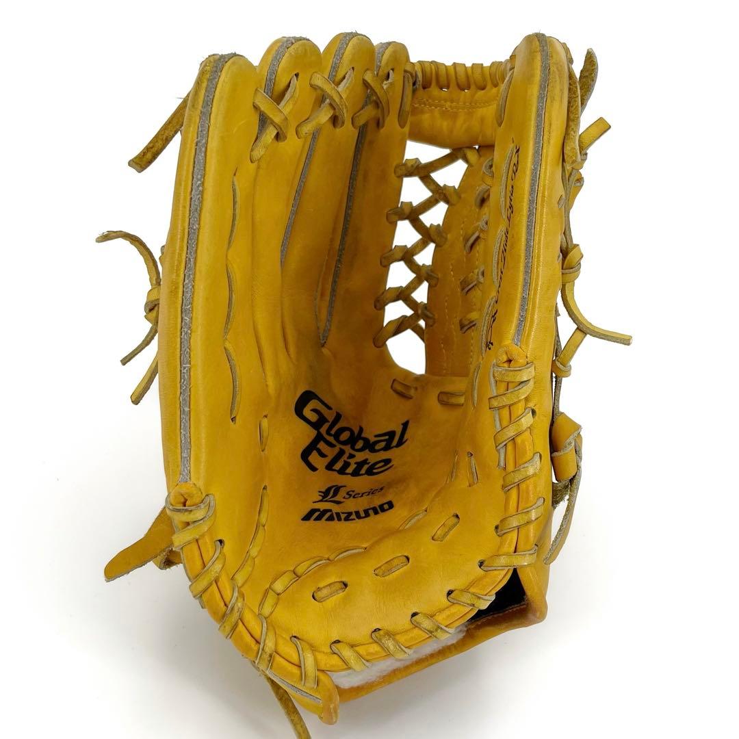 【希少左利き用】Mizuno グローバルエリート軟式 外野手用 N36017