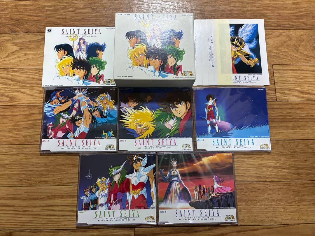 聖闘士星矢 CD THE GOLD COLLECTION ゴールド コレクション